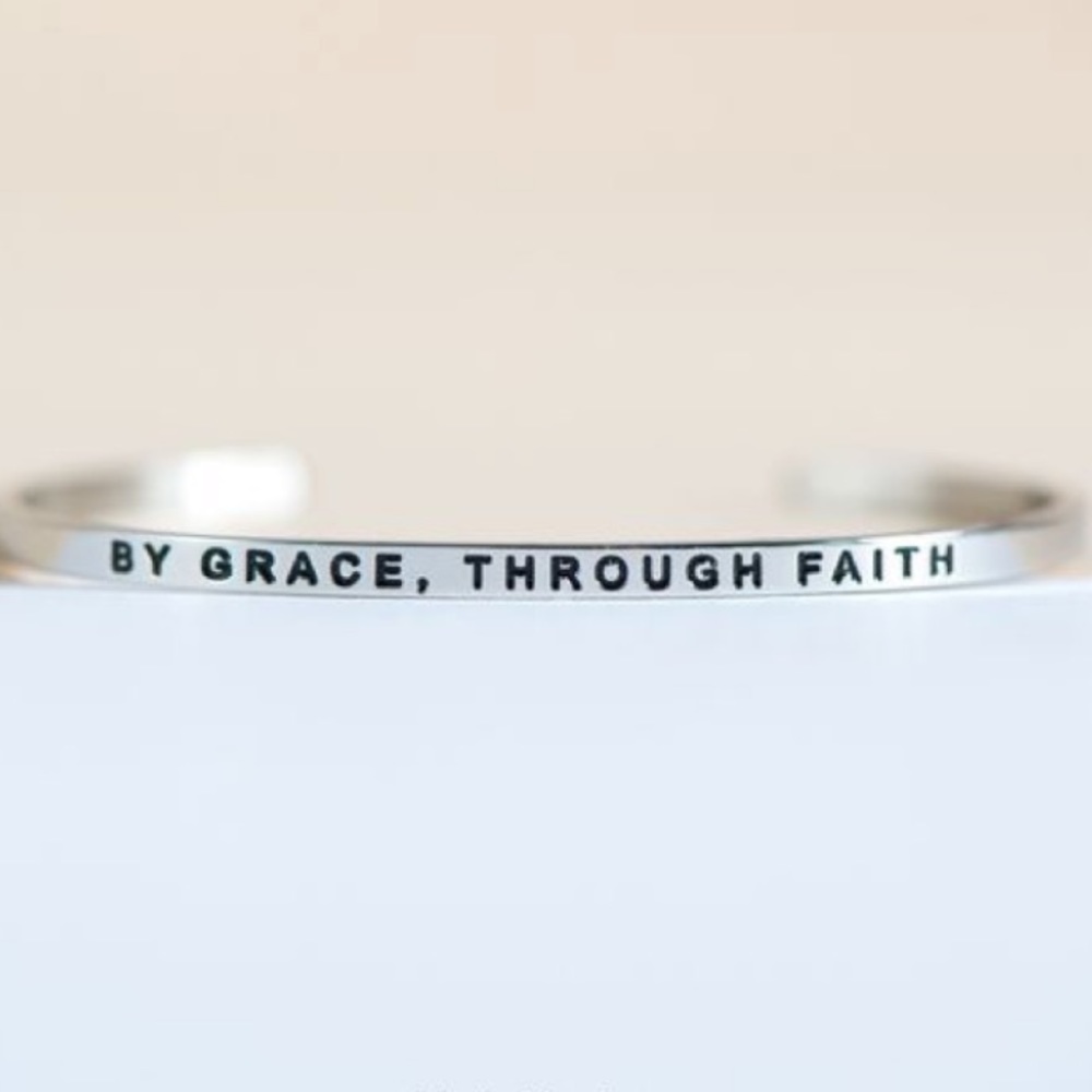 By Grace, Through Faith Mantraband
